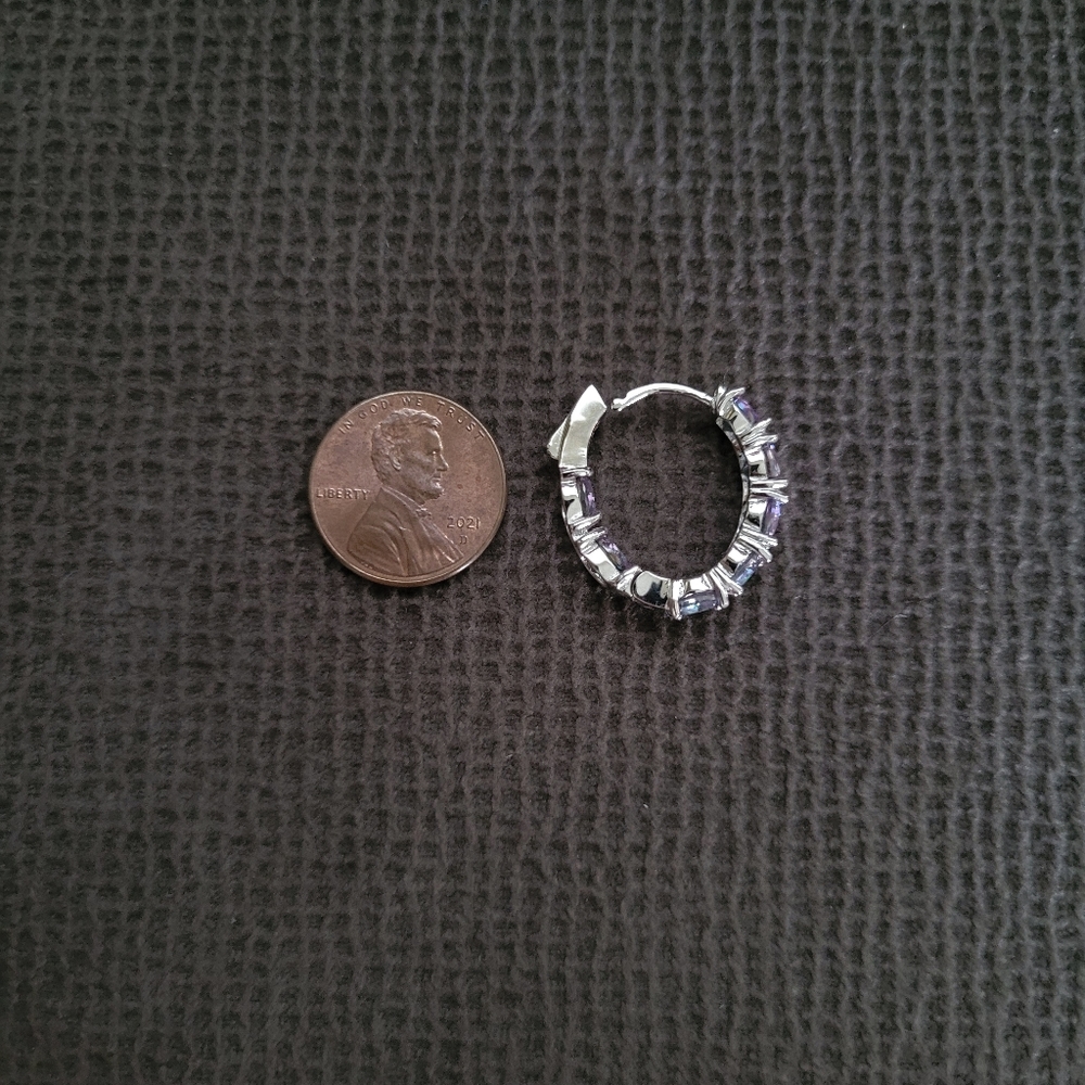 Cote d'Argent Mystic🧙‍♂️ Quartz Hoops - NWT - Picture 5 of 13